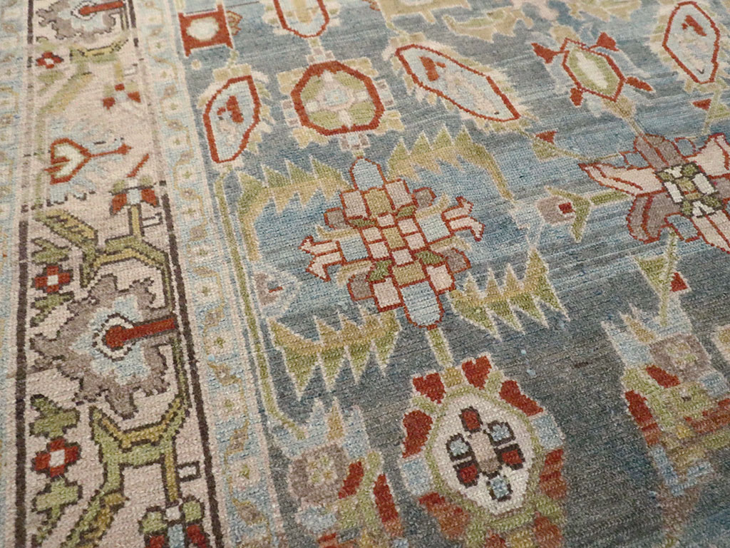 Vintage Persian Malayer Rug, No.29915 - Staging