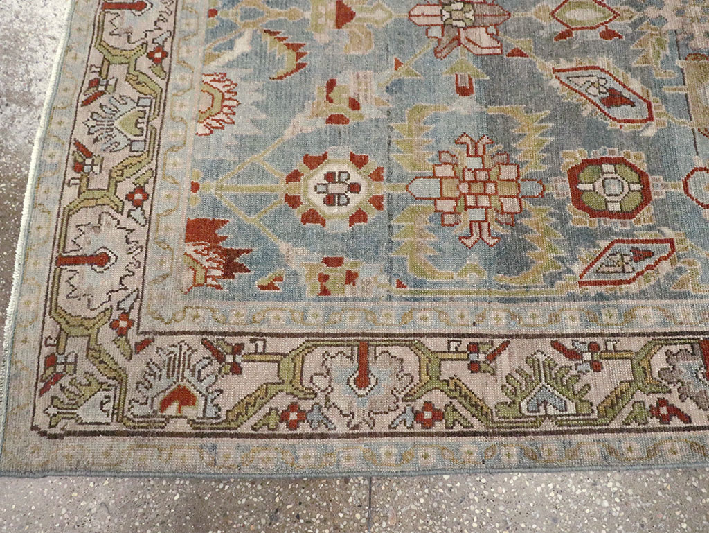 Vintage Persian Malayer Rug, No.29915 - Staging