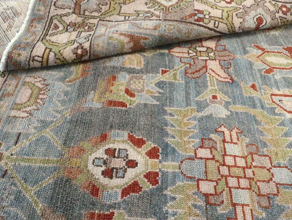 Vintage Persian Malayer Rug, No.29915 - Staging