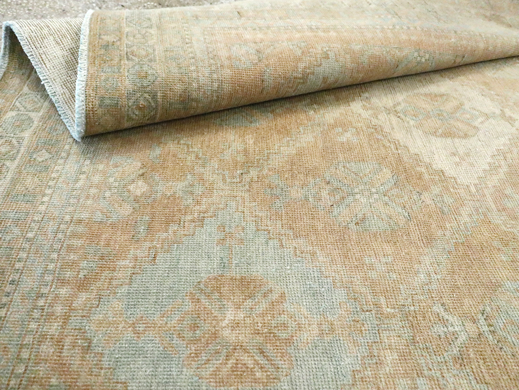 Vintage Persian Afshar Accent Rug, No.29916 - Staging