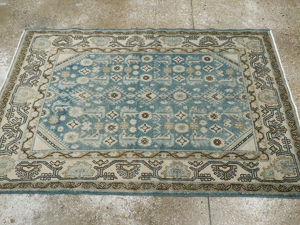 Vintage Persian Malayer Rug, No.29918 - Staging
