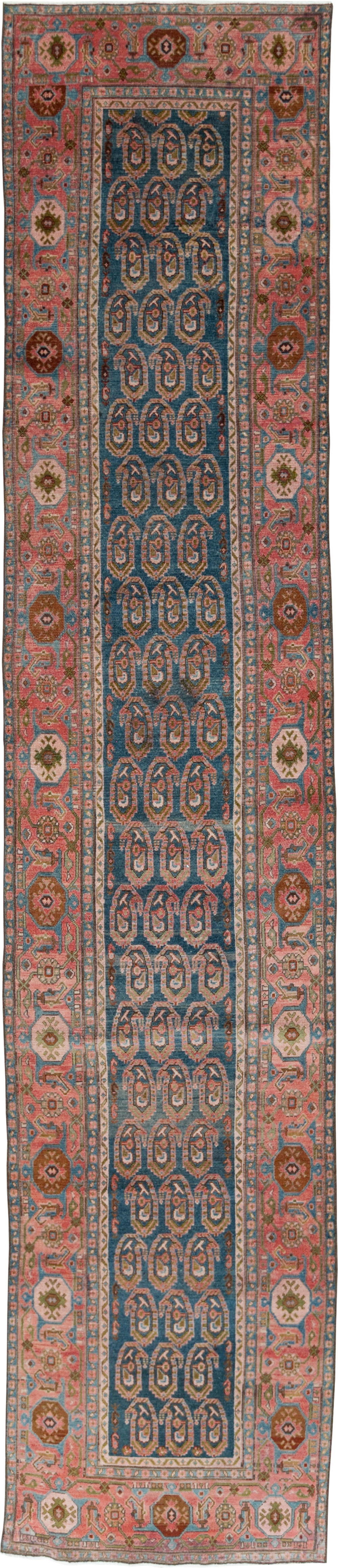 Vintage Persian Malayer Runner, No.29920 - Staging
