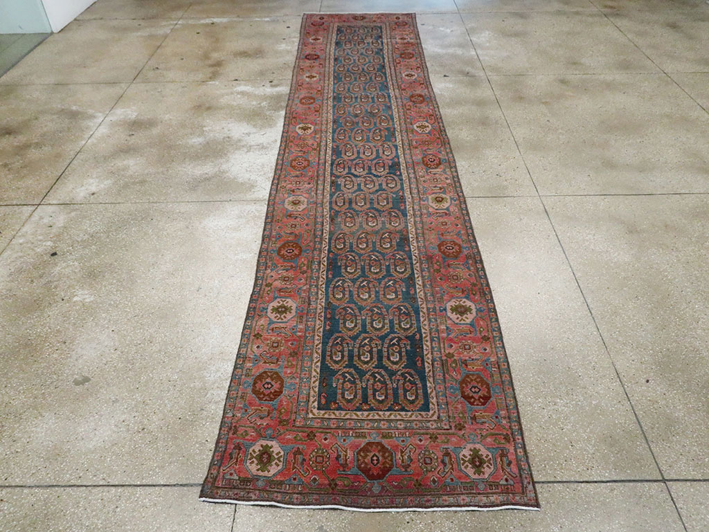Vintage Persian Malayer Runner, No.29920 - Staging