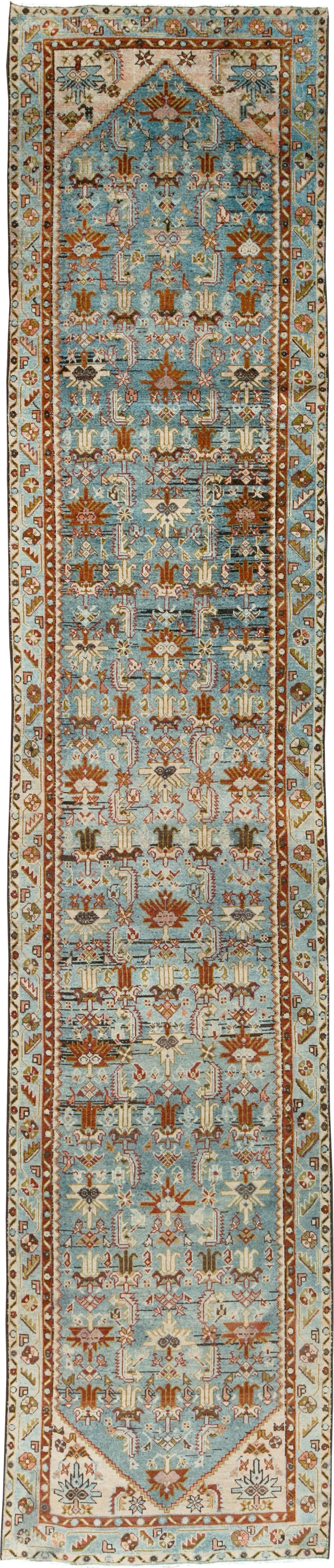 Vintage Persian Malayer Runner, No.29923 - Staging