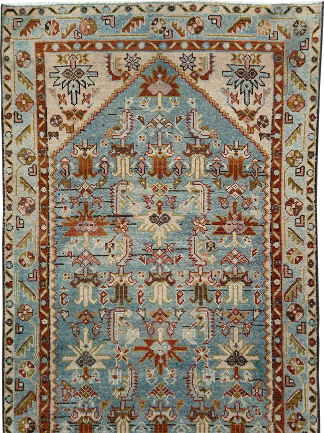 Vintage Persian Malayer Runner, No.29923 - Staging