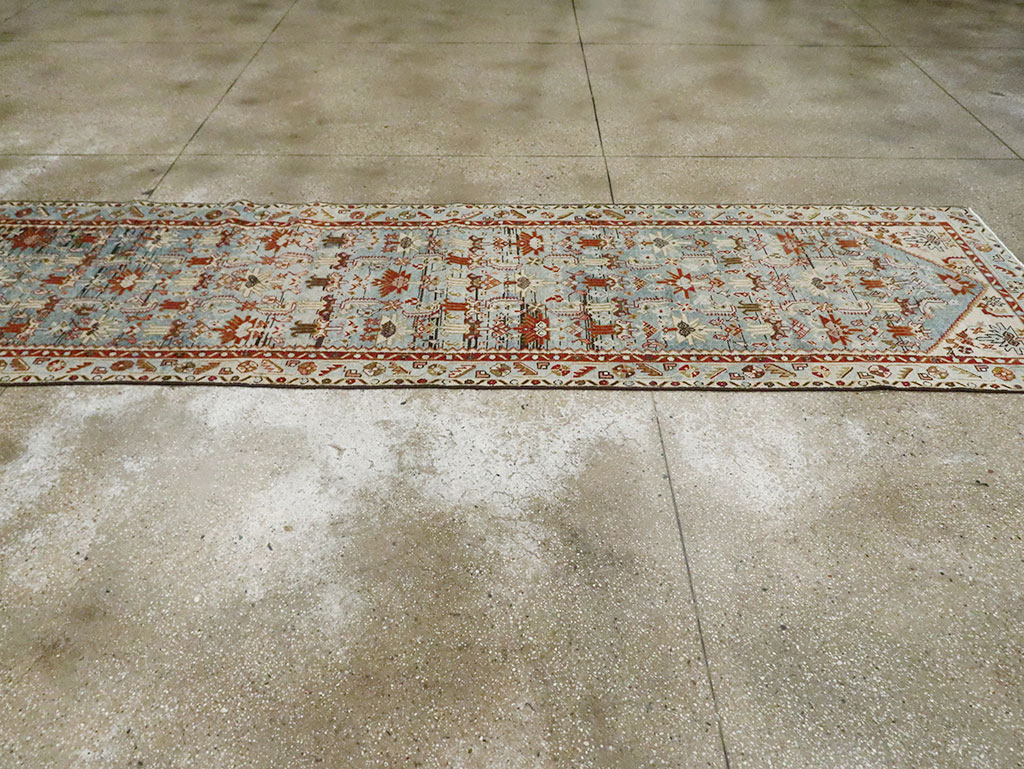 Vintage Persian Malayer Runner, No.29923 - Staging