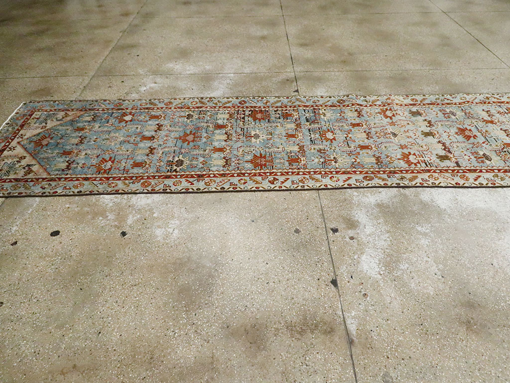 Vintage Persian Malayer Runner, No.29923 - Staging