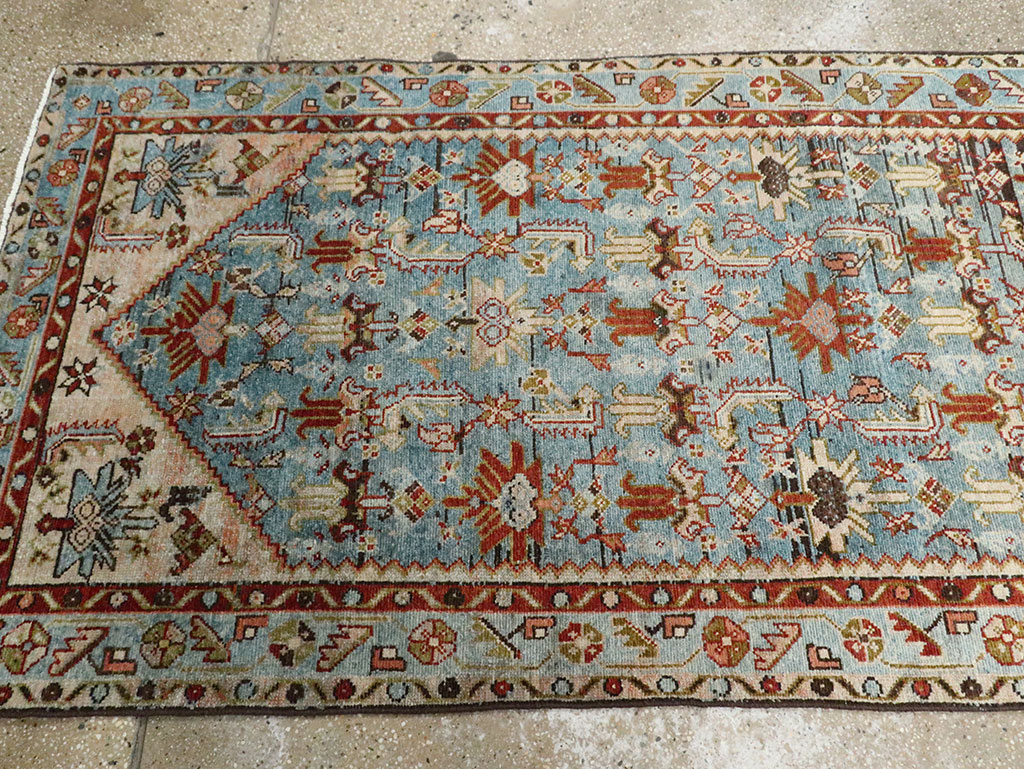 Vintage Persian Malayer Runner, No.29923 - Staging