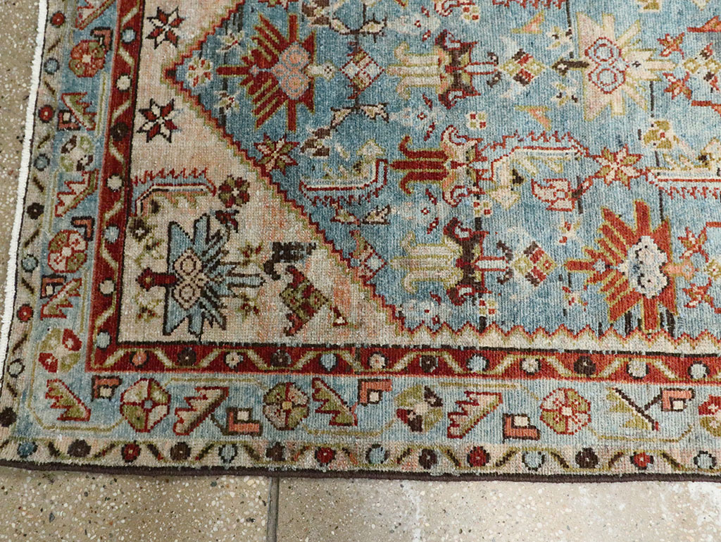 Vintage Persian Malayer Runner, No.29923 - Staging