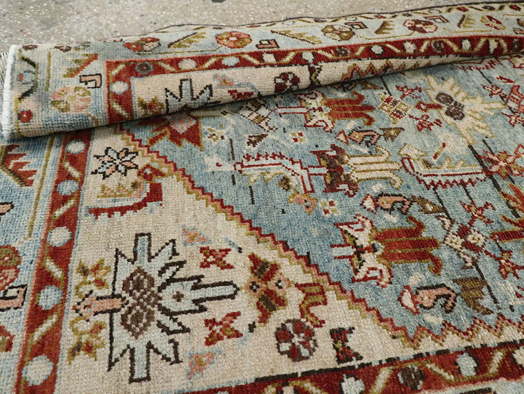 Vintage Persian Malayer Runner, No.29923 - Staging
