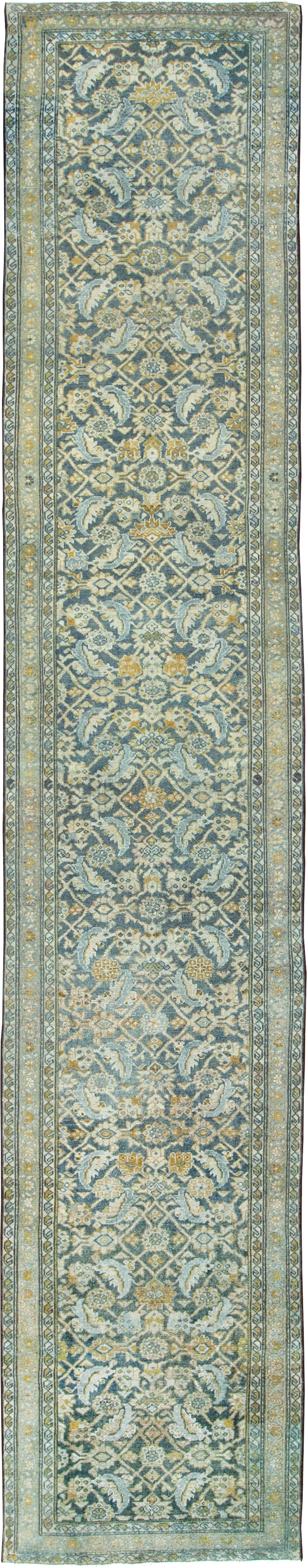 Antique Persian Malayer Runner, No.29924 - Staging