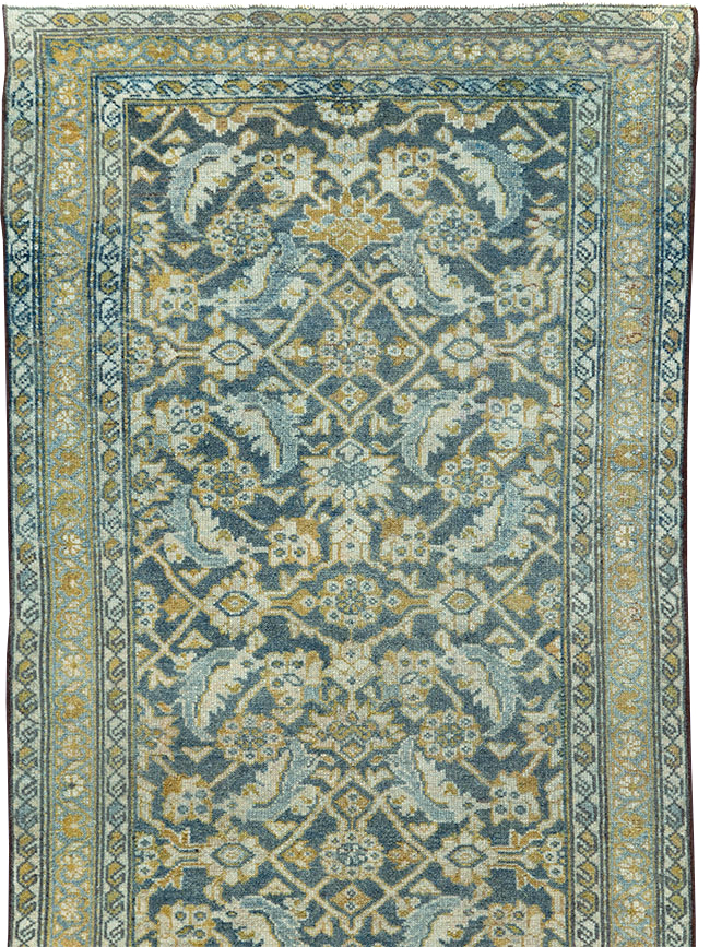 Antique Persian Malayer Runner, No.29924 - Staging