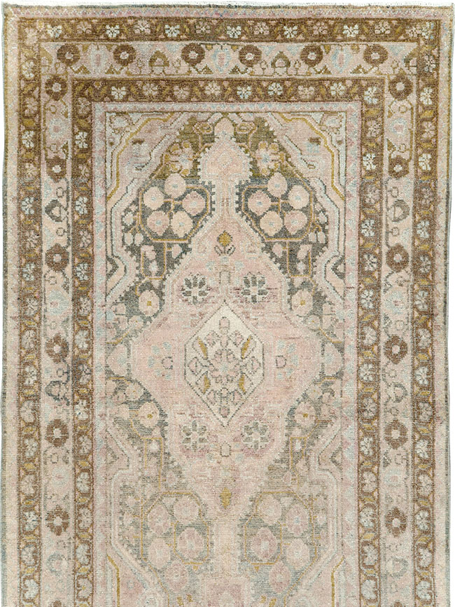 Vintage Persian Malayer Runner (Pair: 1 of 2), No.29926 - Staging