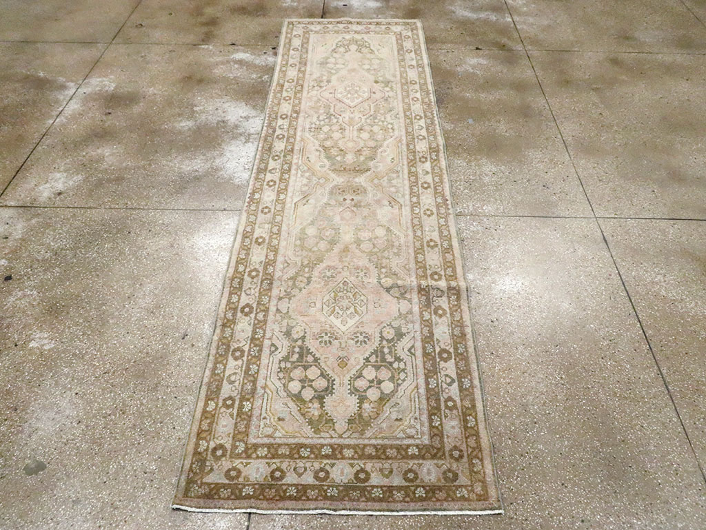 Vintage Persian Malayer Runner (Pair: 1 of 2), No.29926 - Staging
