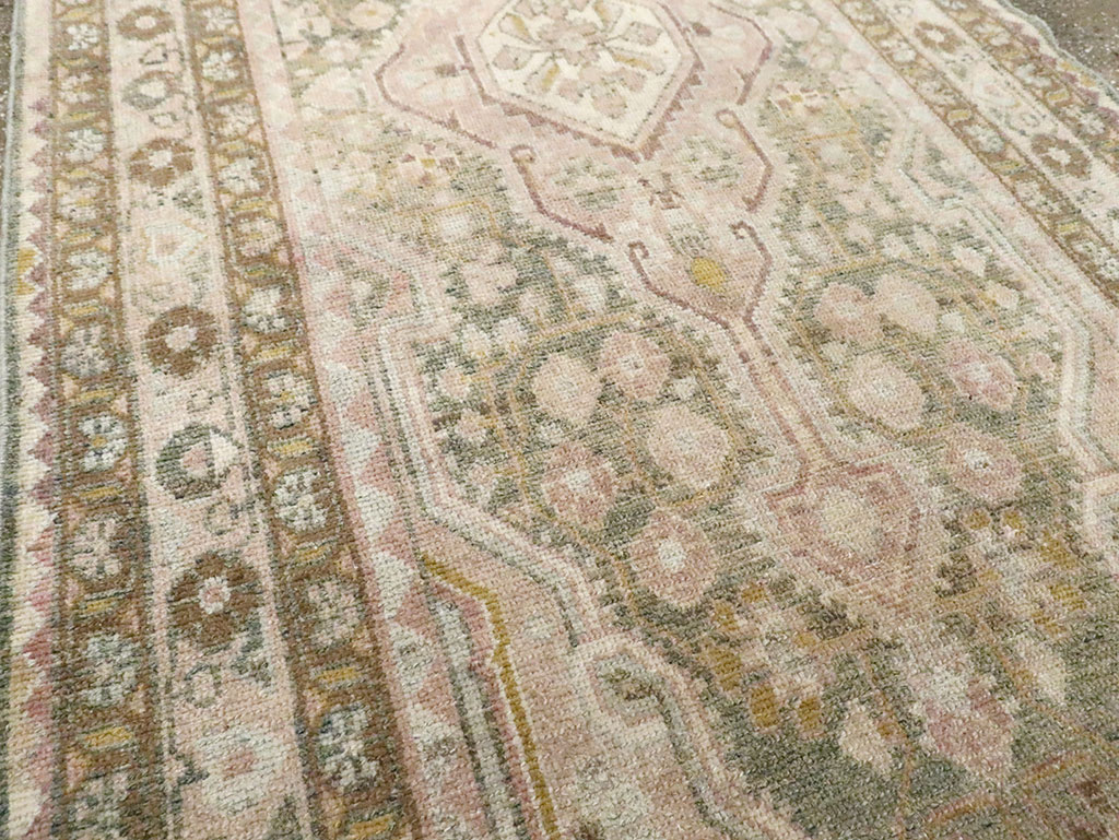 Vintage Persian Malayer Runner (Pair: 1 of 2), No.29926 - Staging
