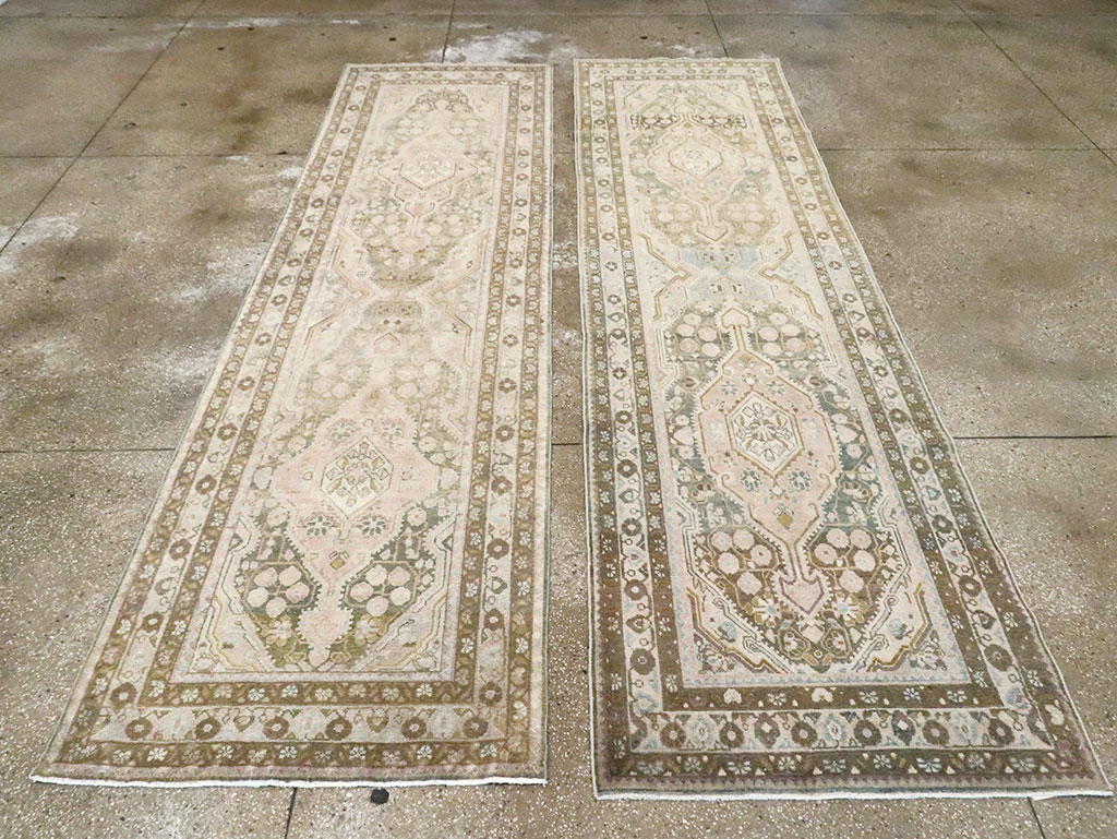Vintage Persian Malayer Runner (Pair: 1 of 2), No.29926 - Staging
