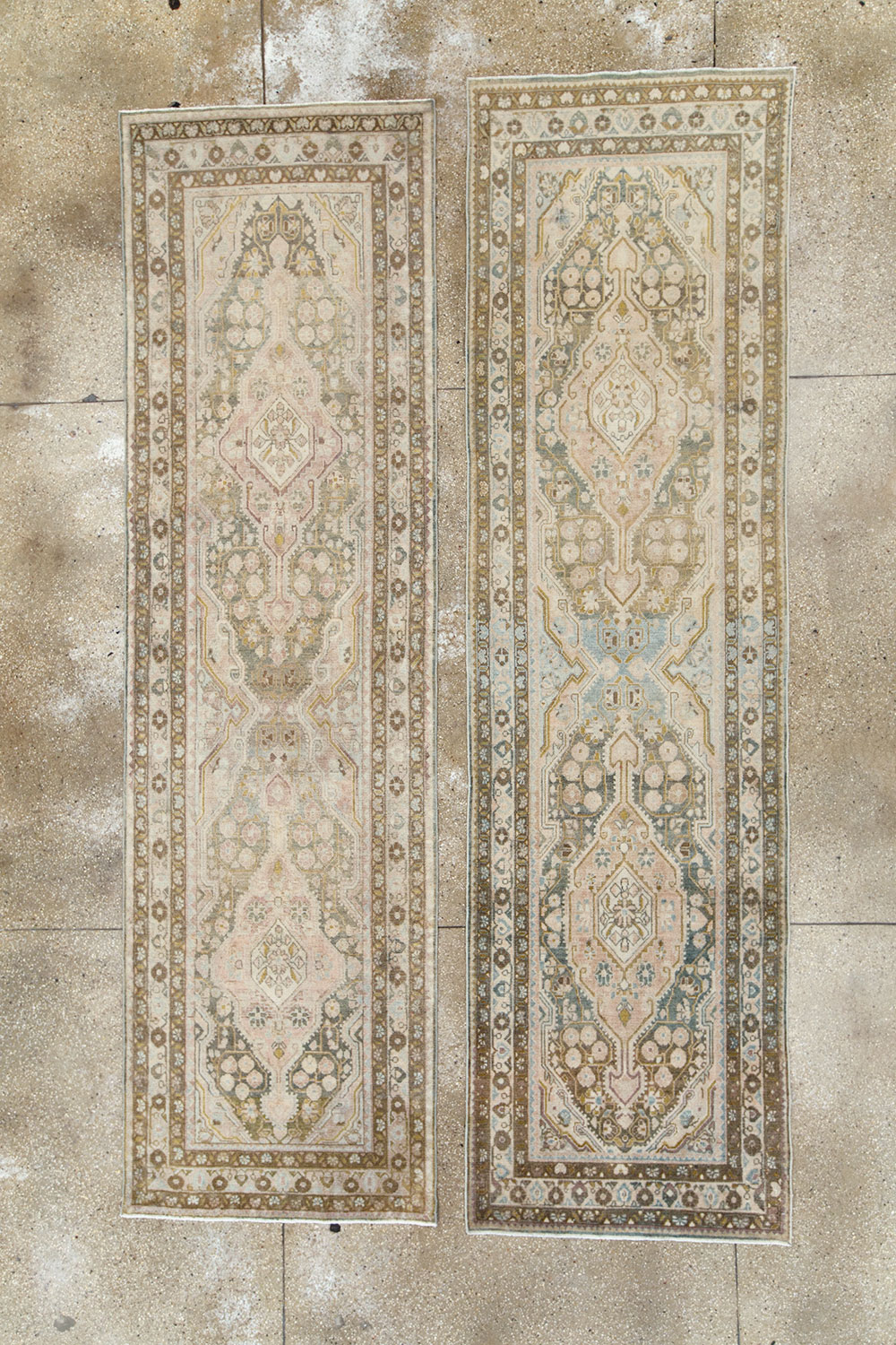 Vintage Persian Malayer Runner (Pair: 1 of 2), No.29926 - Staging