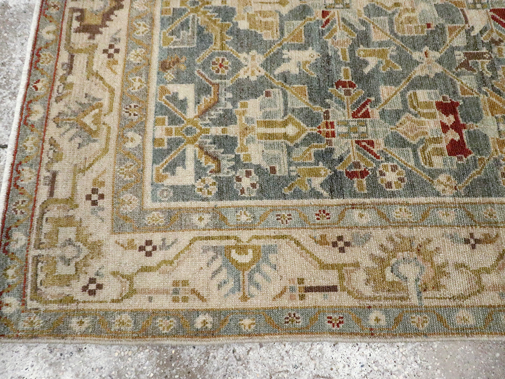 Vintage Persian Malayer Rug, No.29929 - Staging