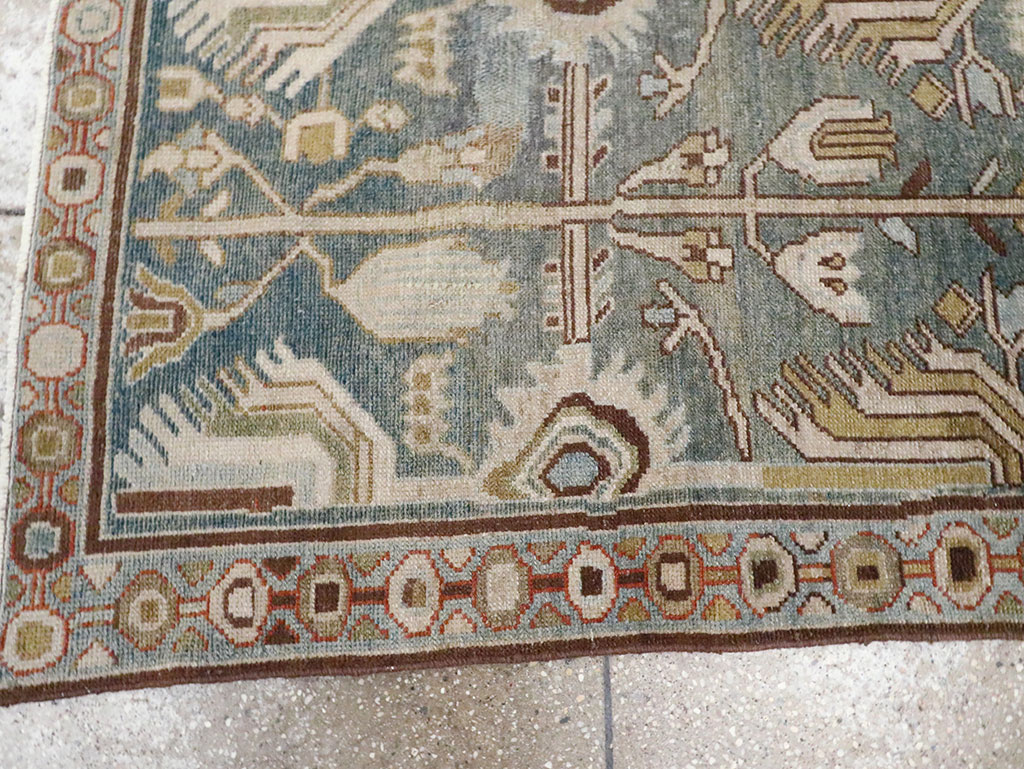 Vintage Persian Malayer Rug, No.29933 - Staging