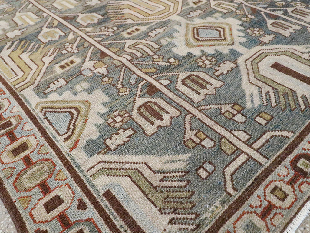 Vintage Persian Malayer Rug, No.29933 - Staging