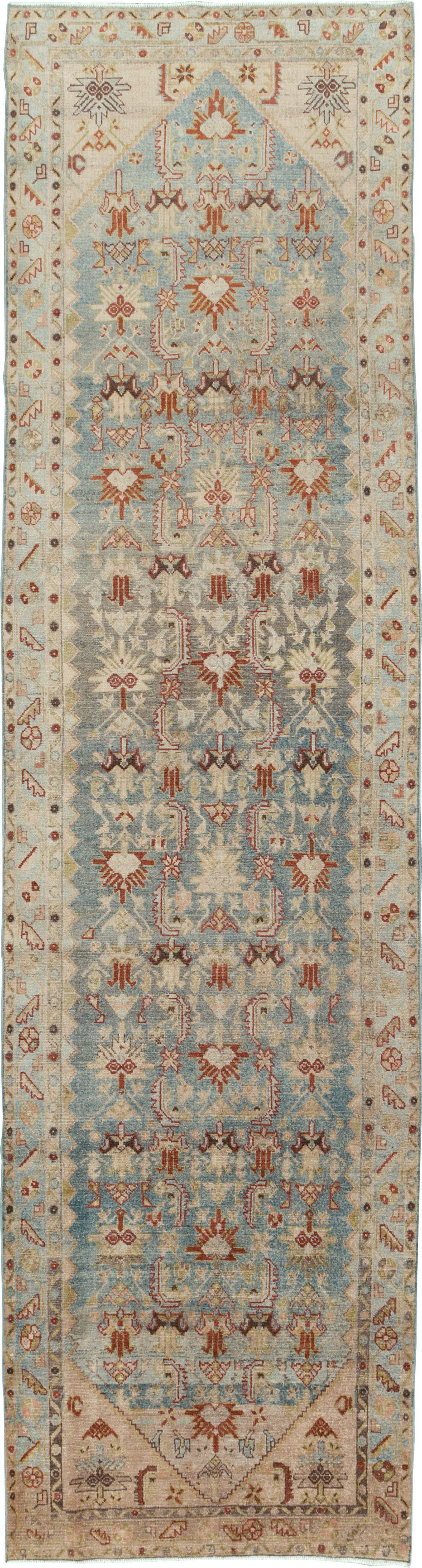 Vintage Persian Malayer Runner, No.29936 - Staging
