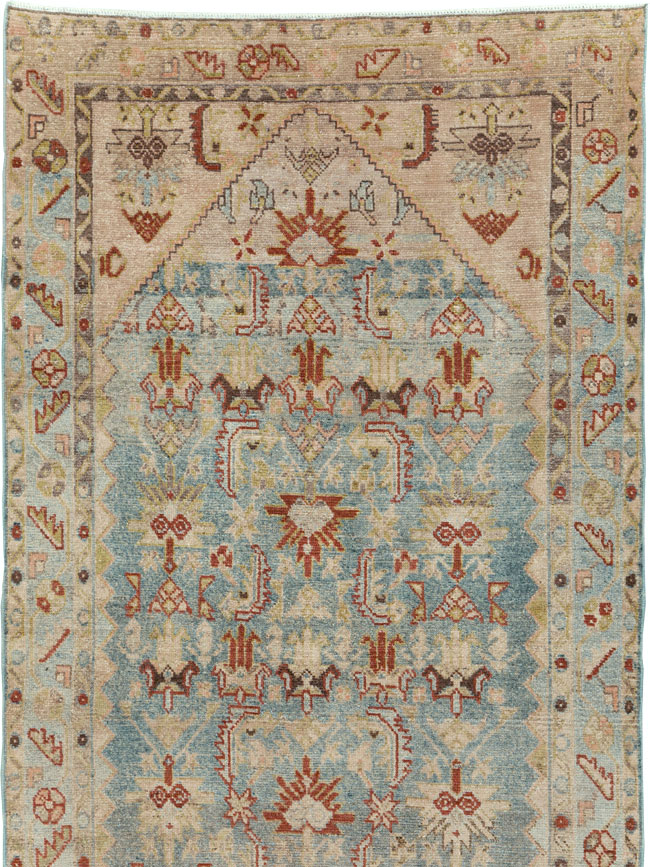 Vintage Persian Malayer Runner, No.29936 - Staging