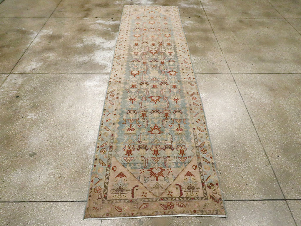Vintage Persian Malayer Runner, No.29936 - Staging