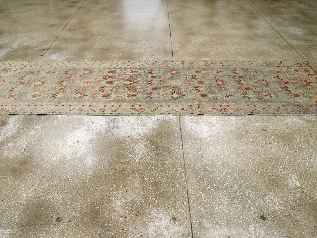 Vintage Persian Malayer Runner, No.29936 - Staging