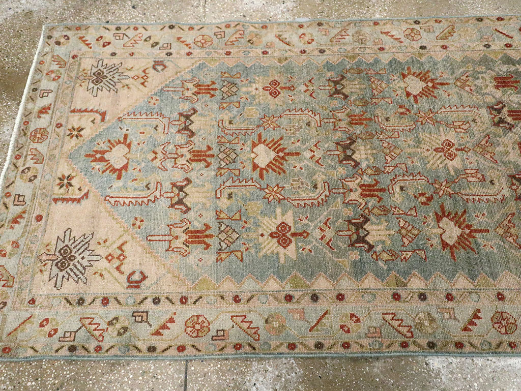 Vintage Persian Malayer Runner, No.29936 - Staging