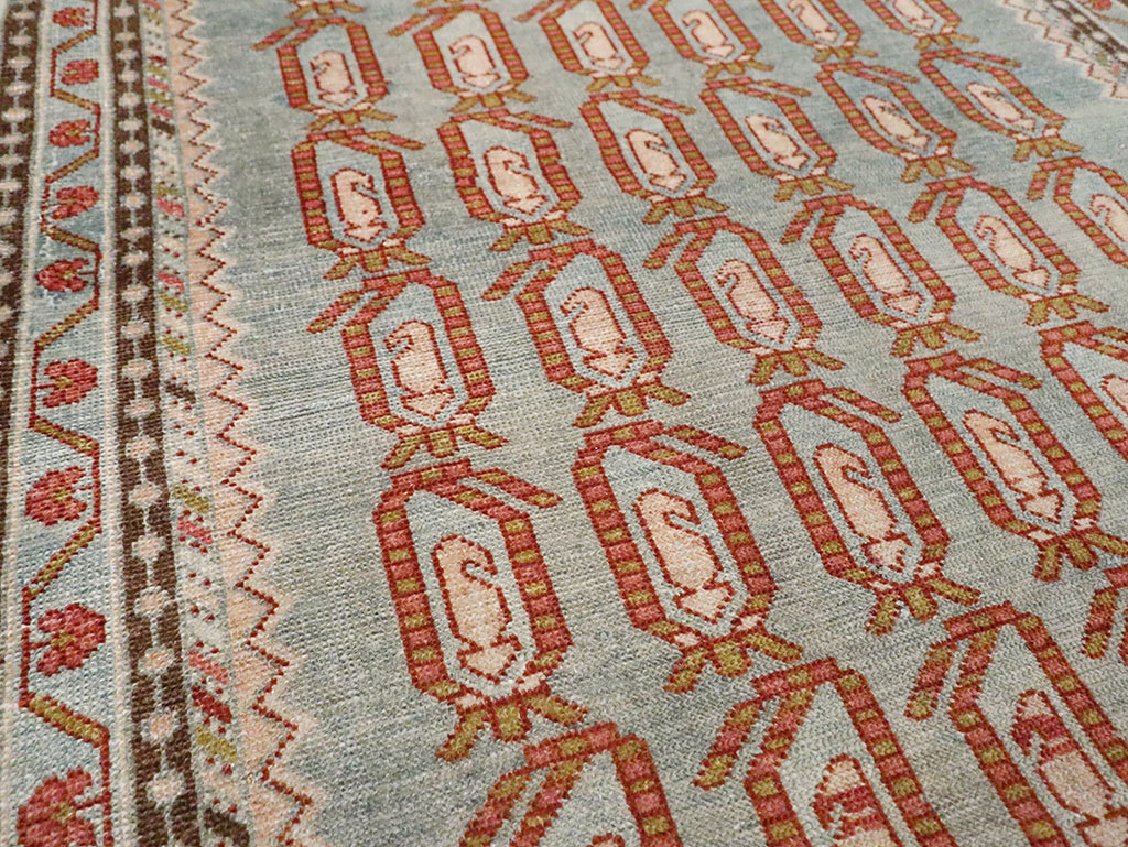 Vintage Persian Malayer Runner, No.29938 - Staging