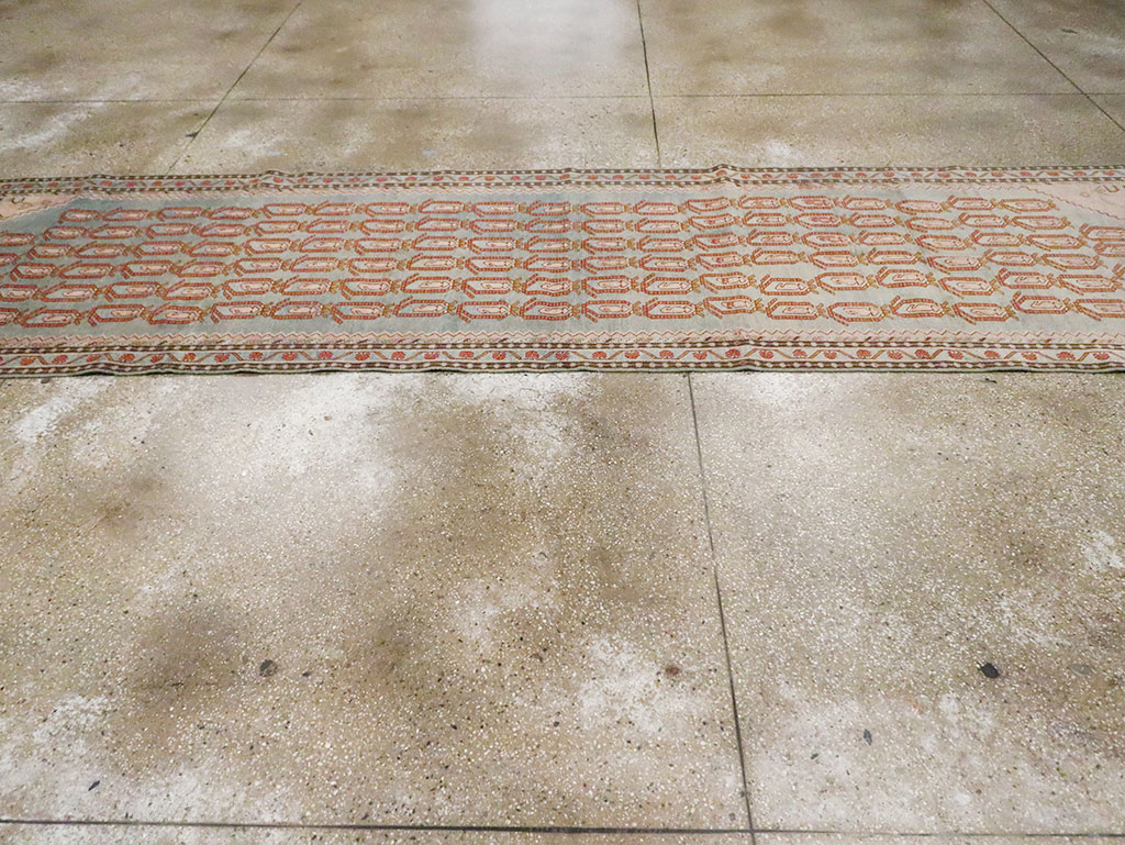 Vintage Persian Malayer Runner, No.29938 - Staging