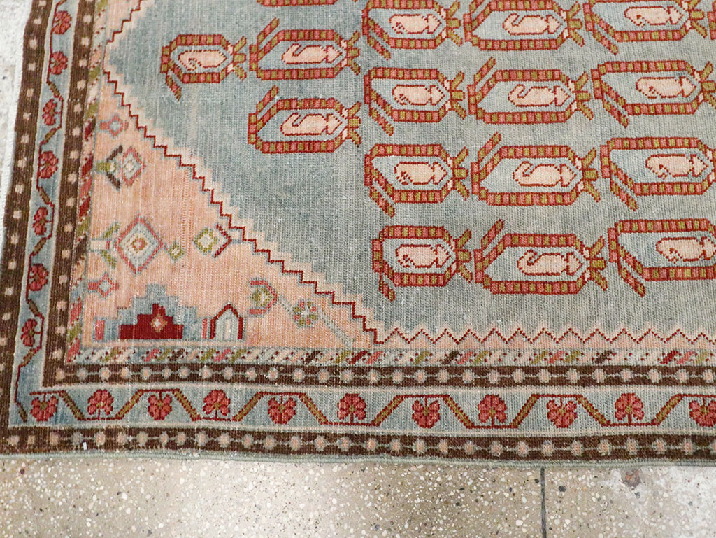 Vintage Persian Malayer Runner, No.29938 - Staging