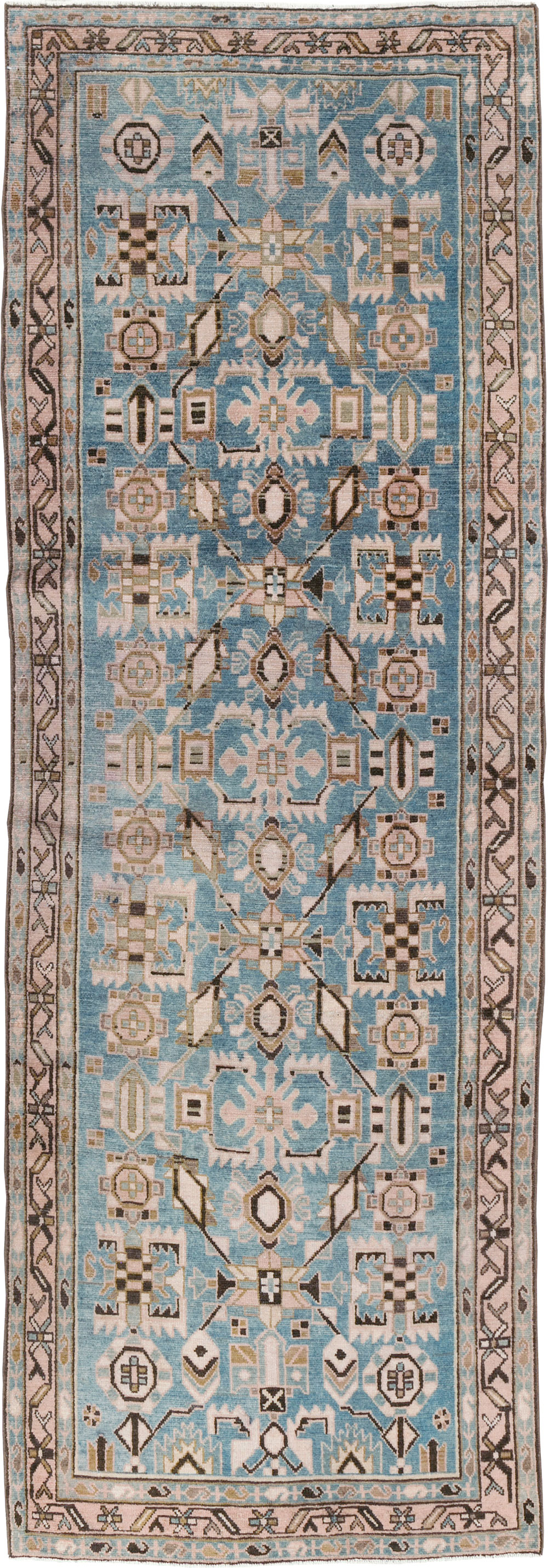 Vintage Persian Malayer Runner, No.29939 - Staging