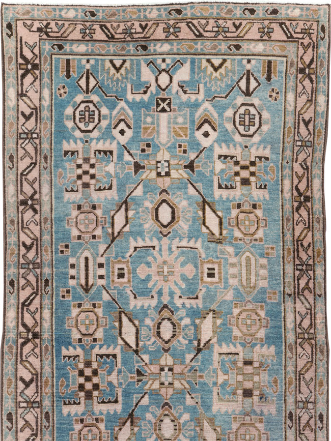Vintage Persian Malayer Runner, No.29939 - Staging