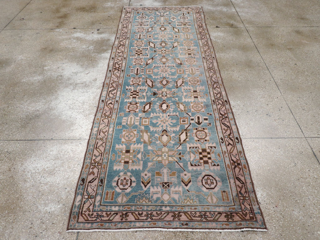Vintage Persian Malayer Runner, No.29939 - Staging