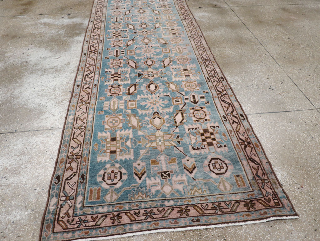 Vintage Persian Malayer Runner, No.29939 - Staging