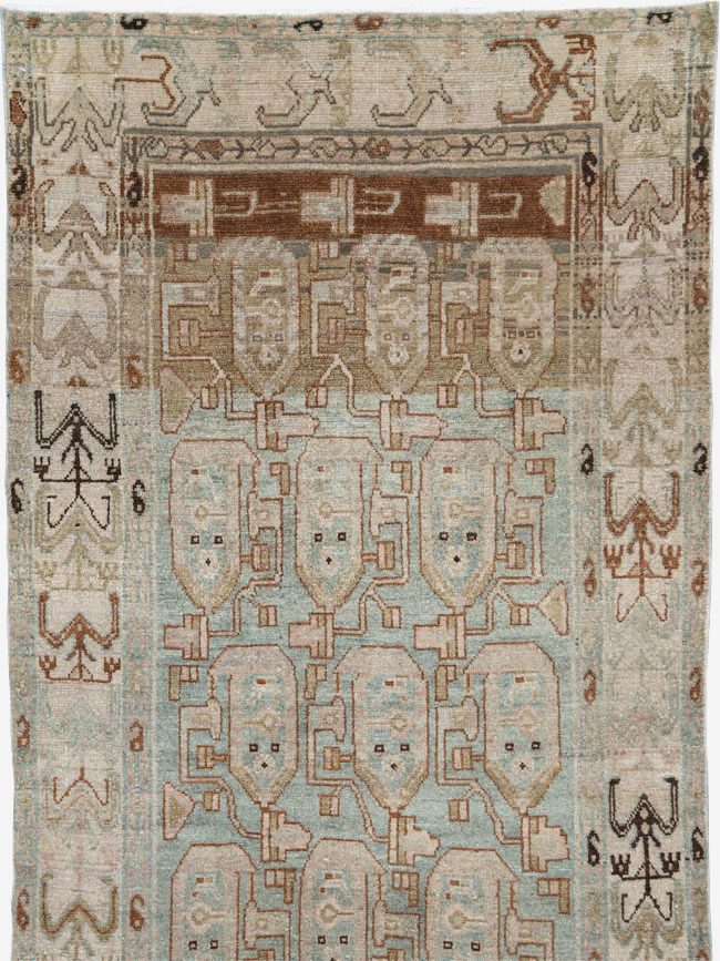 Antique Persian Malayer Runner (Pair: 2 of 2), No.29941 - Staging