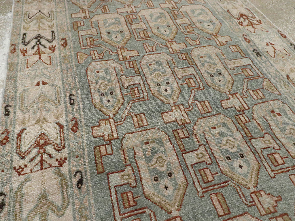 Antique Persian Malayer Runner (Pair: 2 of 2), No.29941 - Staging