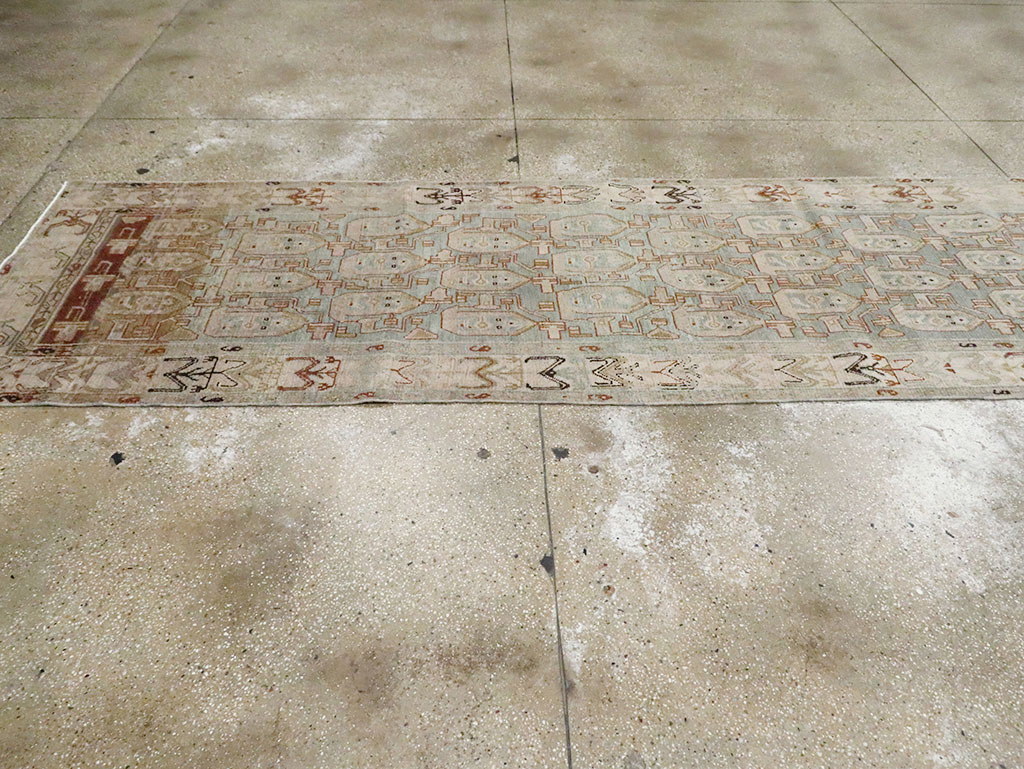 Antique Persian Malayer Runner (Pair: 2 of 2), No.29941 - Staging