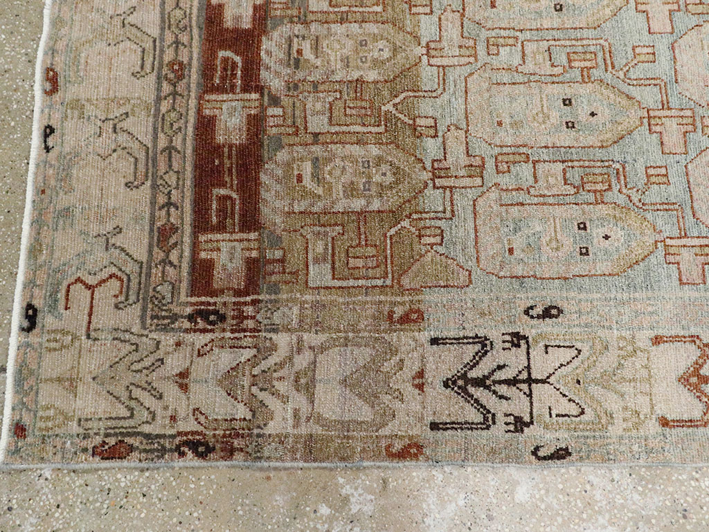 Antique Persian Malayer Runner (Pair: 2 of 2), No.29941 - Staging