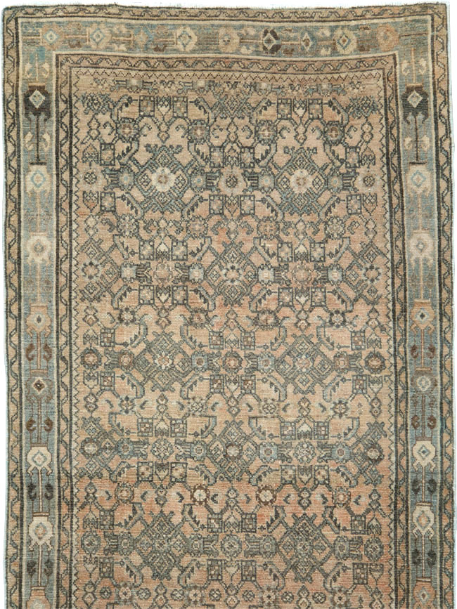 Vintage Persian Malayer Runner (Pair: 2 of 2), No.29944 - Staging