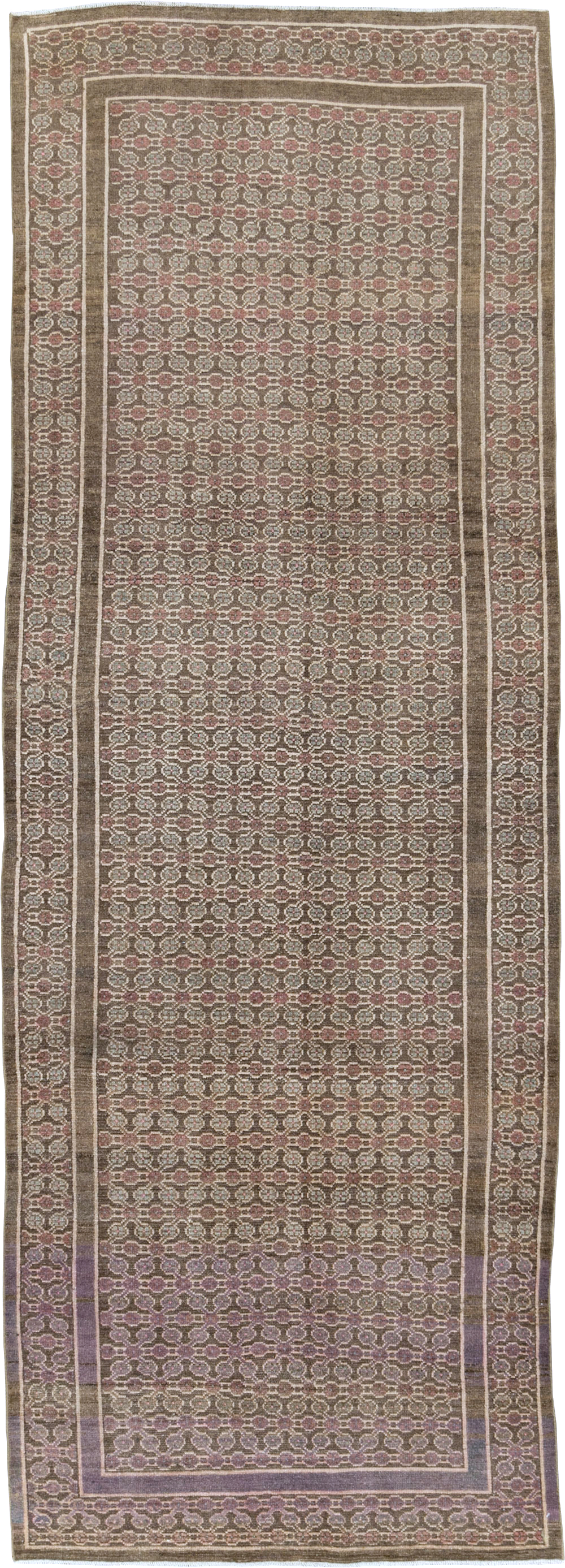 Vintage Persian Malayer Rug, No.29946 - Staging