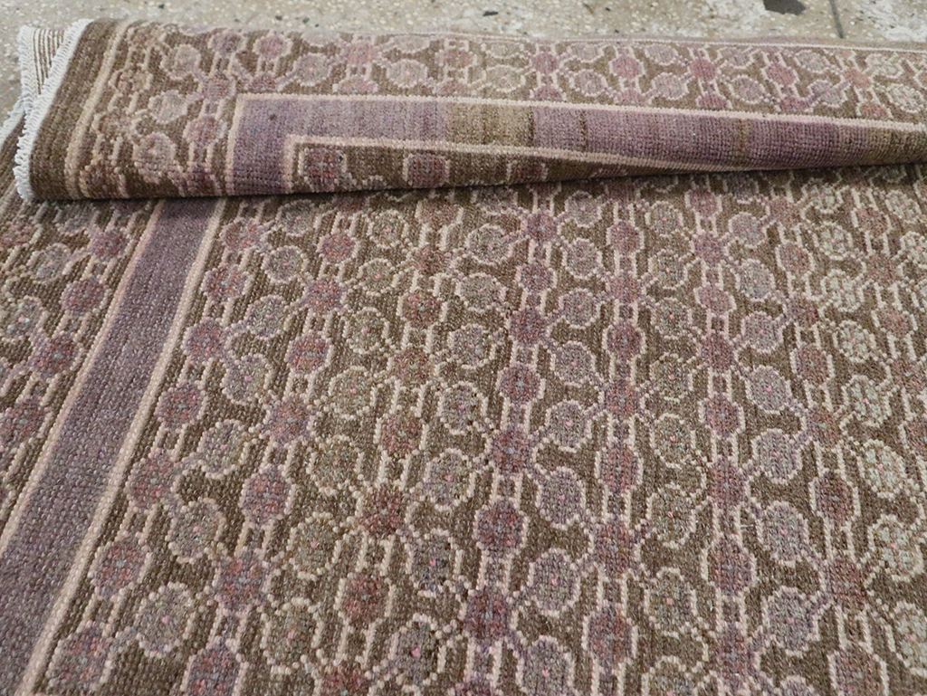 Vintage Persian Malayer Rug, No.29946 - Staging