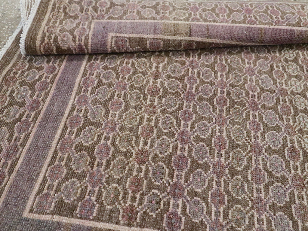 Vintage Persian Malayer Rug, No.29946 - Staging