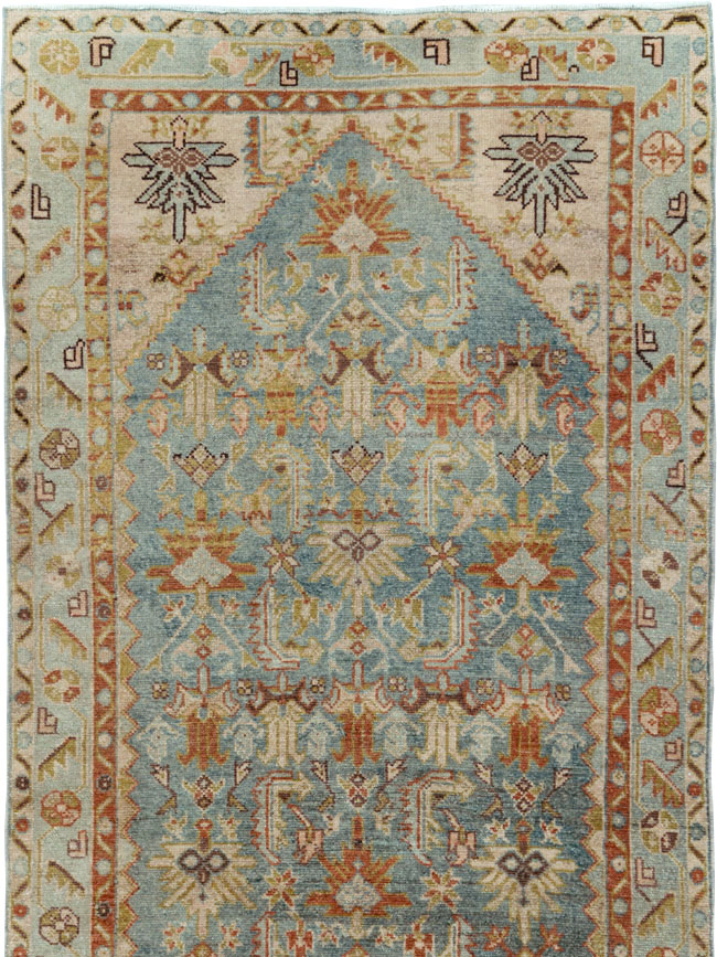 Vintage Persian Malayer Runner, No.29948 - Staging