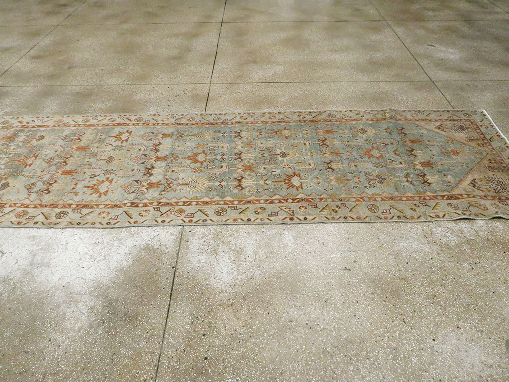 Vintage Persian Malayer Runner, No.29948 - Staging