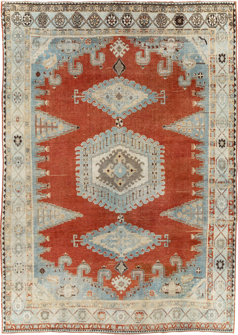 Vintage Persian Veece Carpet, No.29949 - Staging