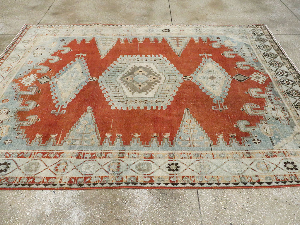 Vintage Persian Veece Carpet, No.29949 - Staging