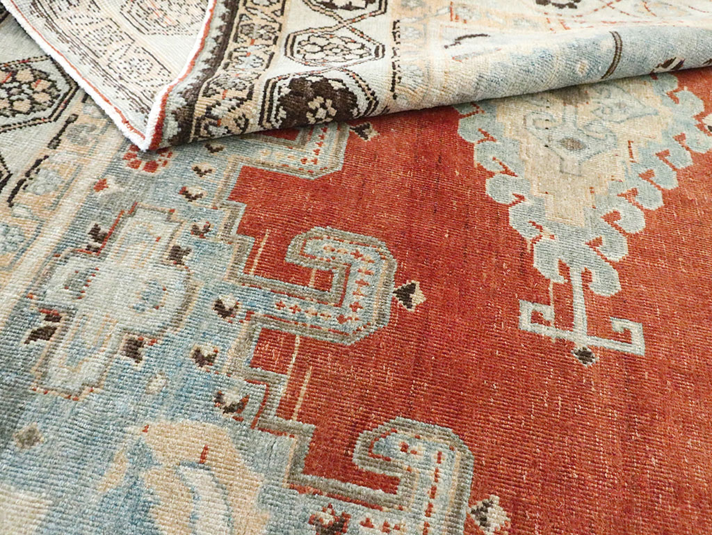 Vintage Persian Veece Carpet, No.29949 - Staging