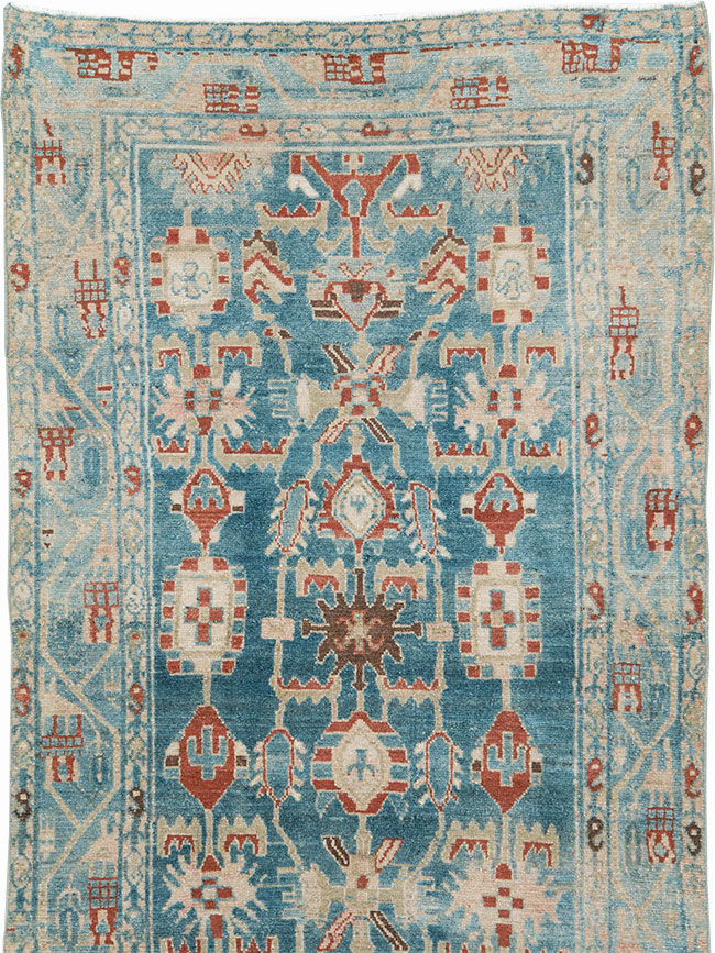 Vintage Persian Malayer Long Runner, No.29953 - Staging
